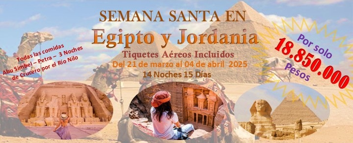 EGIPTO Y JORDANIA (21 marzo 2026)